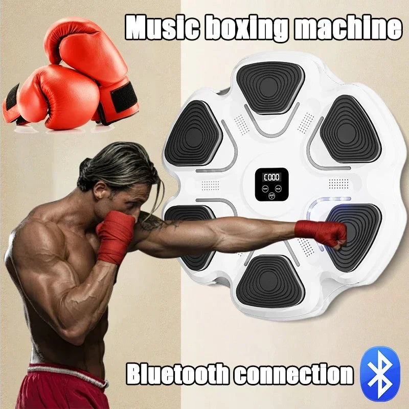 Smart Music Boxing Trainer - Home Fitness Wall Target for Adults and Kids